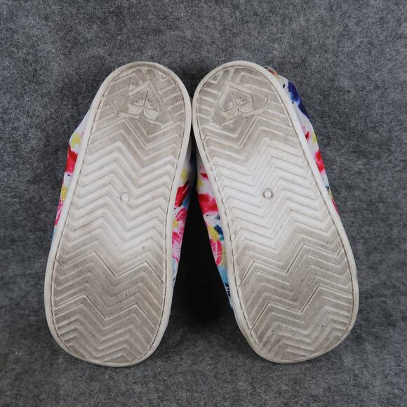 Roxy Shoes Kids Toddler 10 Sneakers Bayshore Hook N Loop Colorful Easy On Casual - Picture 8 of 10